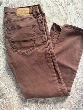 Abercrombie & Fitch Brown Corduroy Pants Men’s